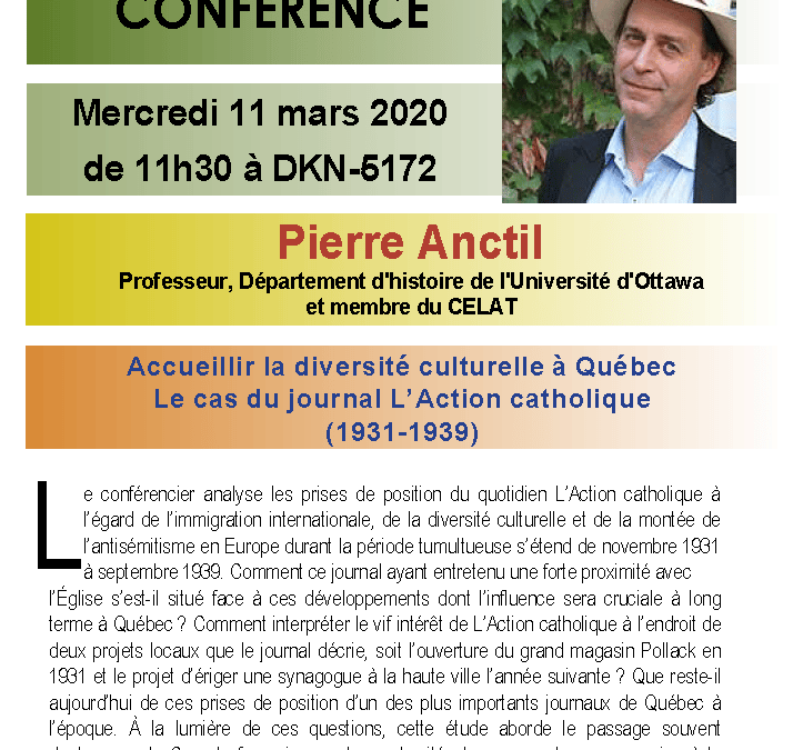 Conférence publique