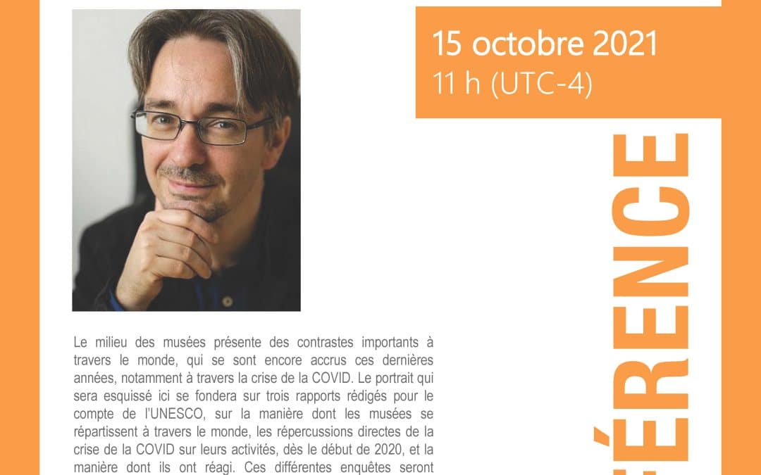 Conférence internationale de François Mairesse (université Sorbonne nouvelle)