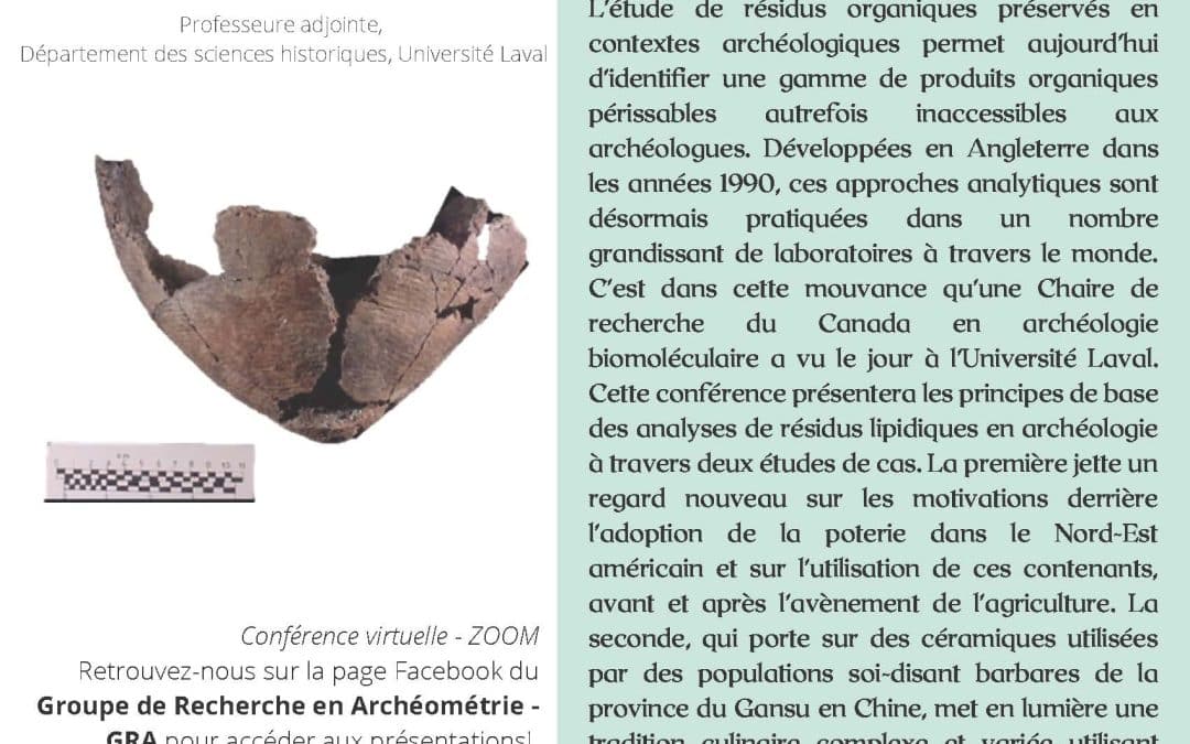 Archéo-vendredi – 12 mars 2021