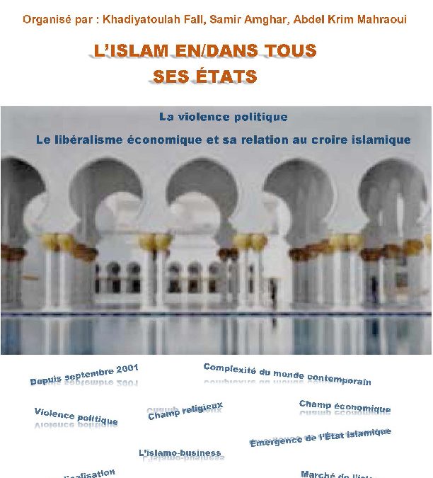 Colloque – L&rsquo;islam en/dans tous ses états