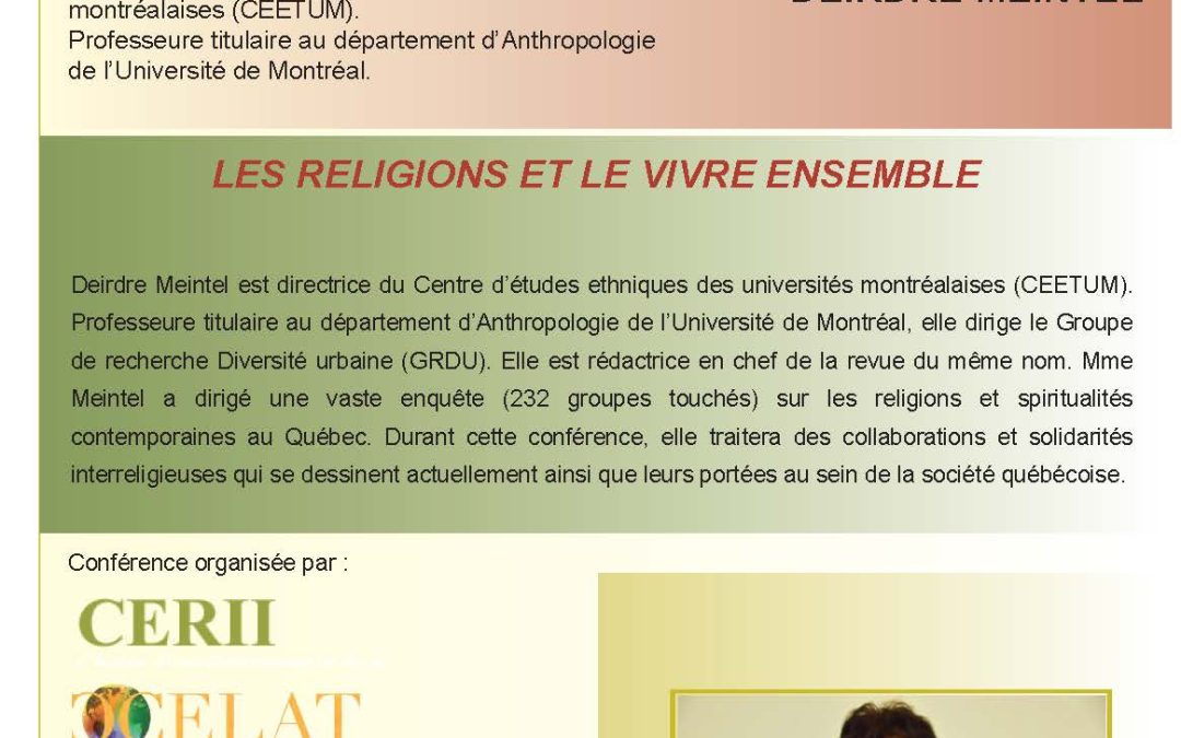 Les religions et le vivre ensemble