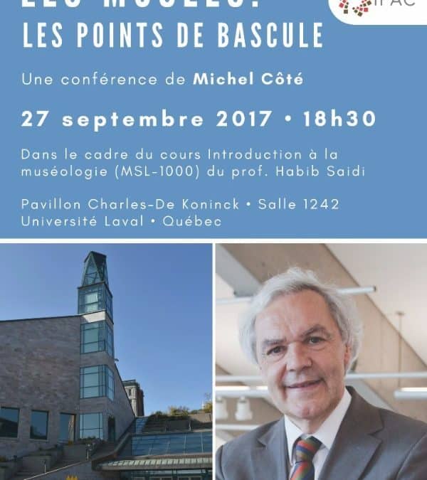 Les musées : les points de bascule