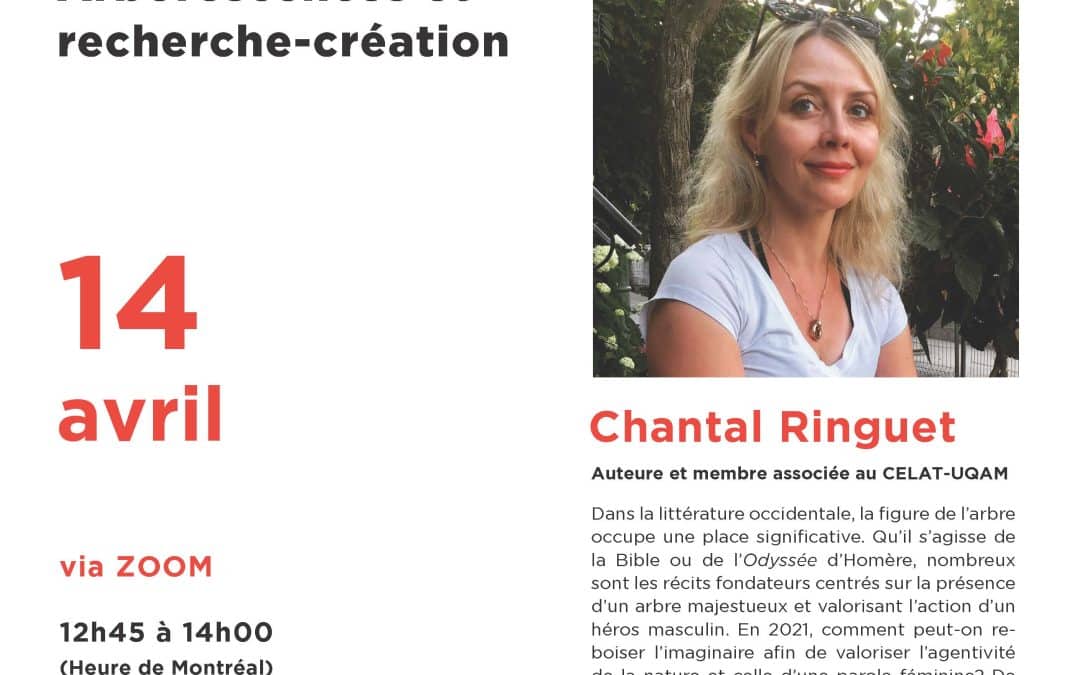 Midi-causerie avec Chantal Ringuet