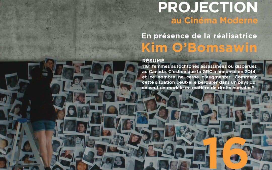 Projection du documentaire « Ce silence qui tue » en présence de Kim O&rsquo;Bomsawin
