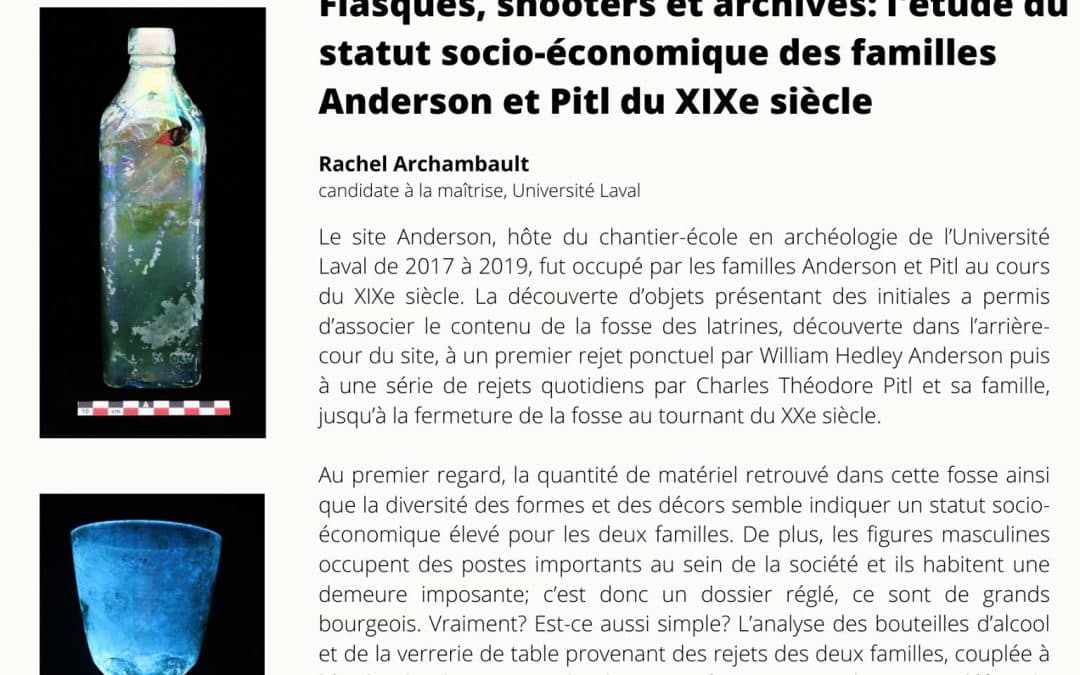 Archéo-vendredi – 22 octobre 2021