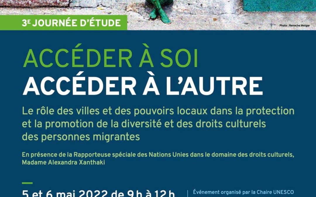 Troisième journée d’étude Accéder à soi. Accéder à l’autre