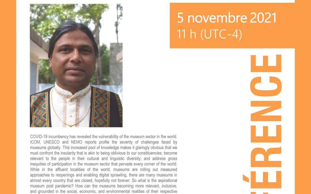 Conférence internationale d’Amareswar Galla (Anant National University)