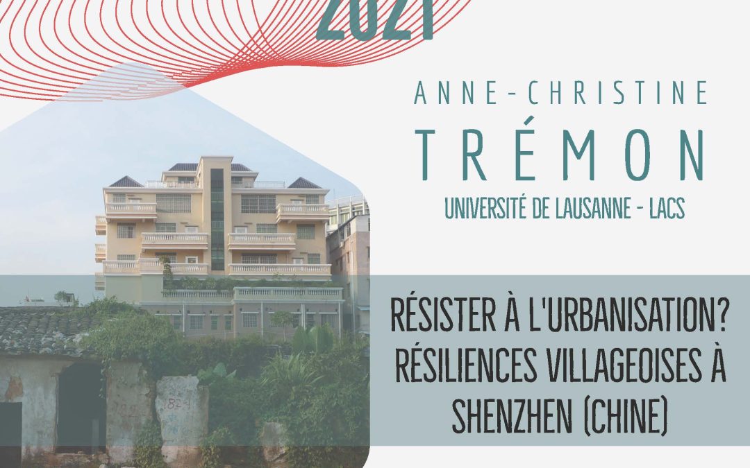 Conférence Anthropen d’Anne-Christine Trémon