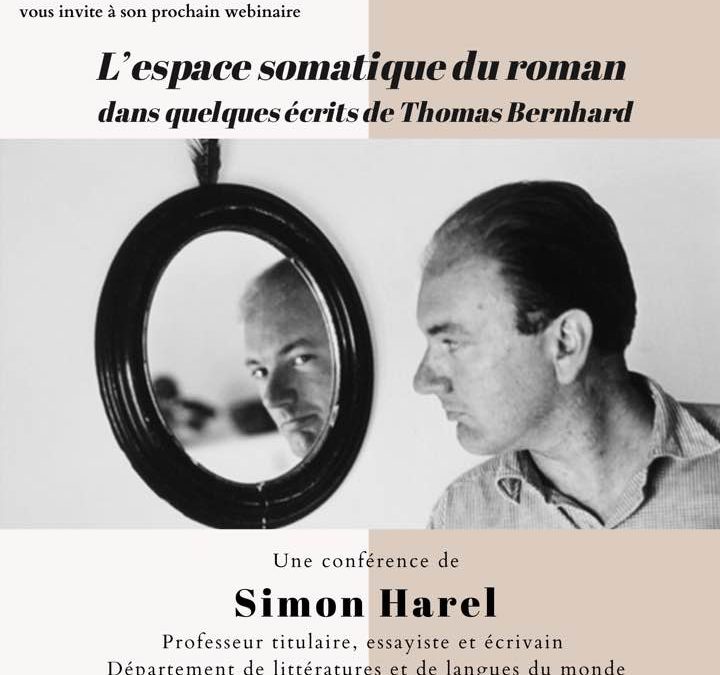 Webinaire RéCITS de Simon Harel