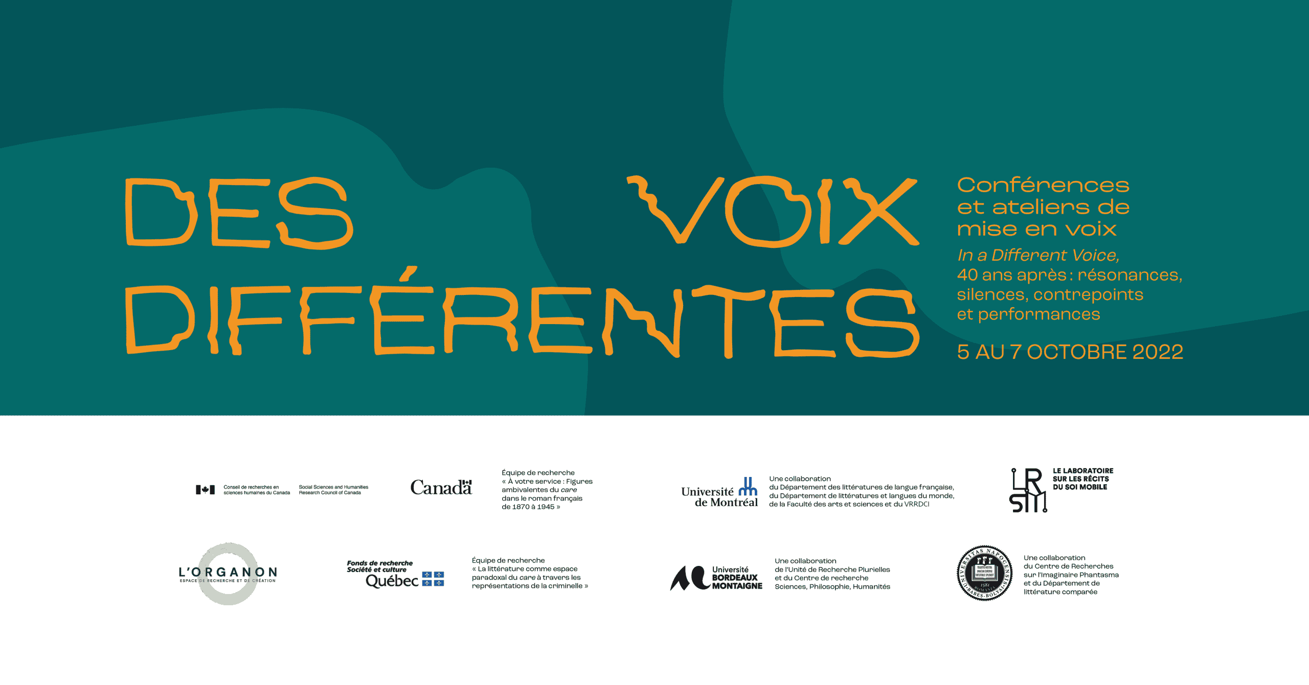 Des voix différentes