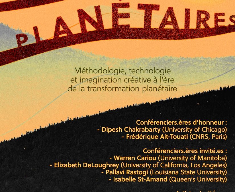 Colloque Dérives/Mouvements planétaires