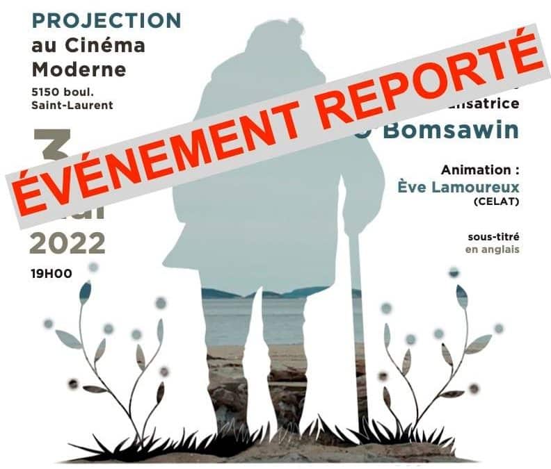 Projection de Je m’appelle humain, en présence de la réalisatrice Kim O’Bomsawin