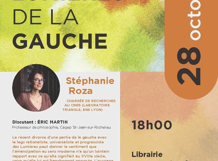 Conférence de Stéphanie Roza