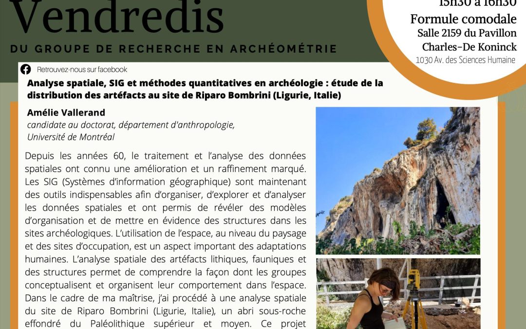 Archéo-vendredi – 28 octobre 2022