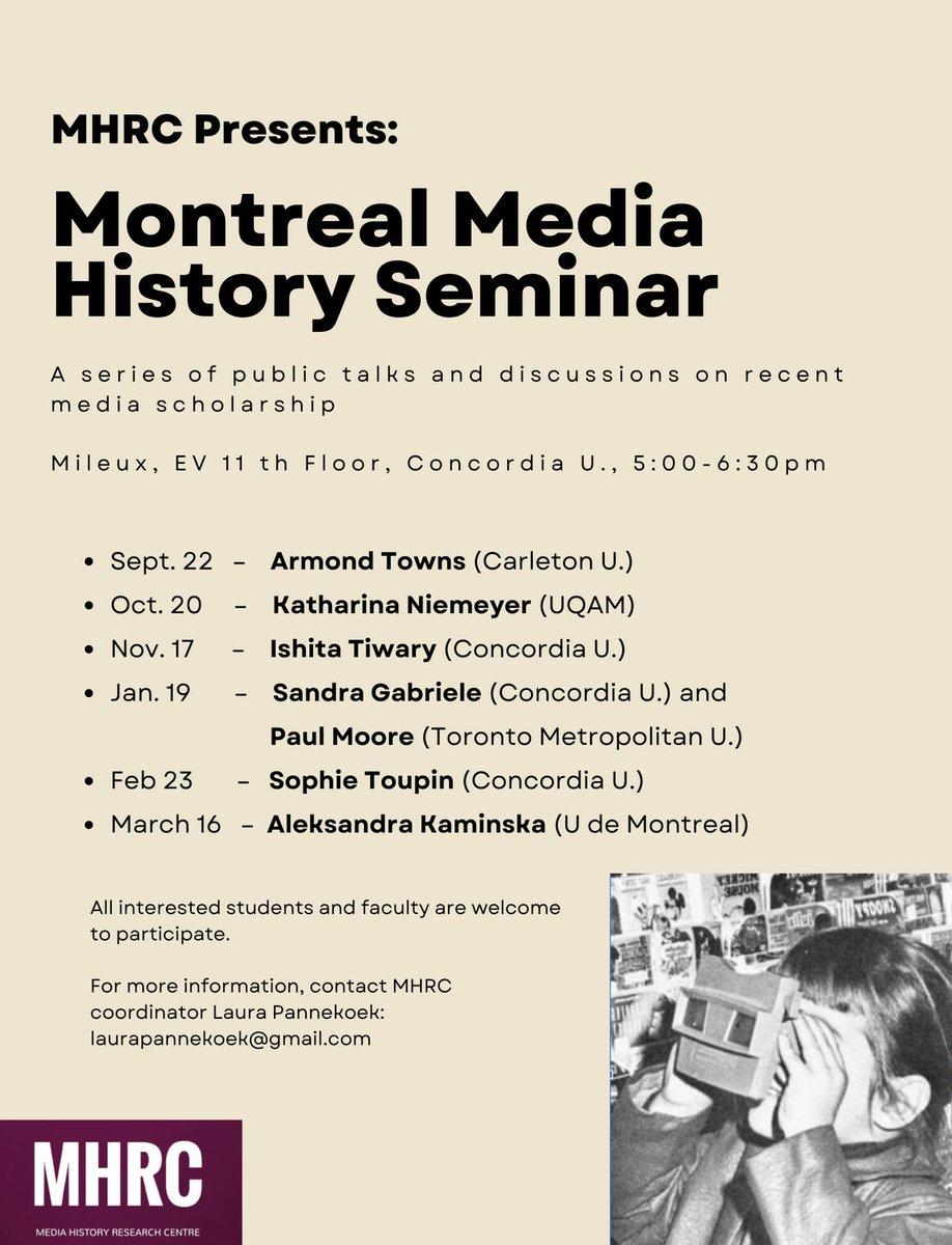 Montreal Media History Seminar