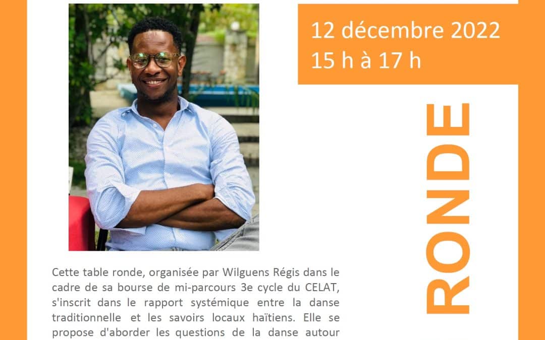 Table ronde «&nbsp;Danses traditionnelles, sociétés et patrimoines en Haïti&nbsp;»