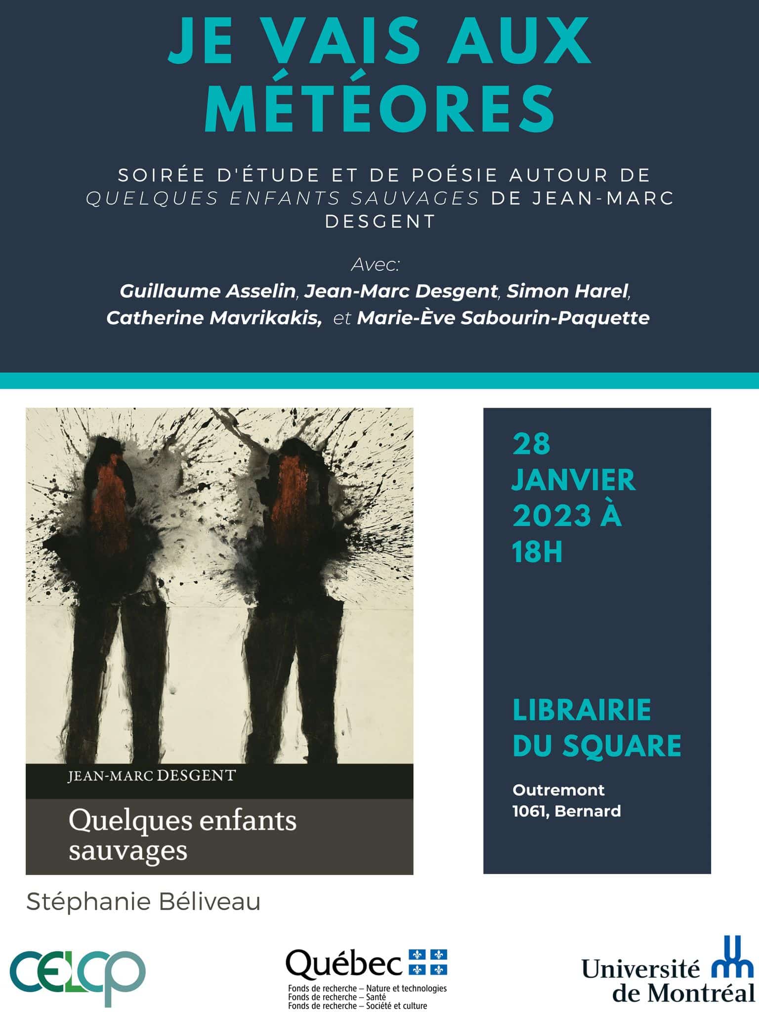 Je vais aux météores