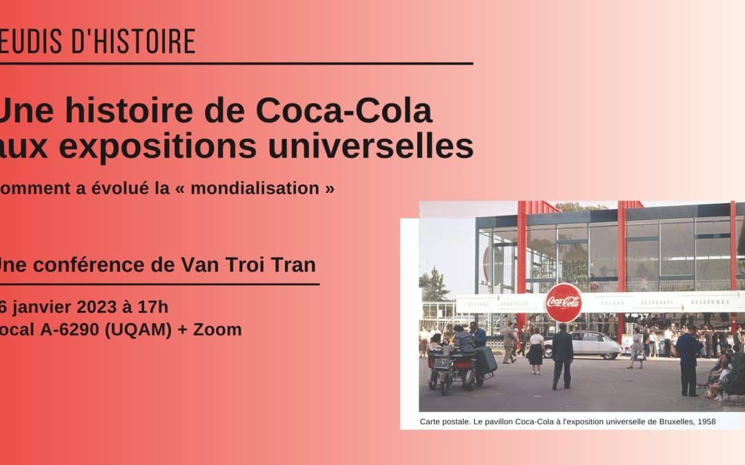 Conférence de Van Troi Tran dans le cadre des Jeudis d’histoire