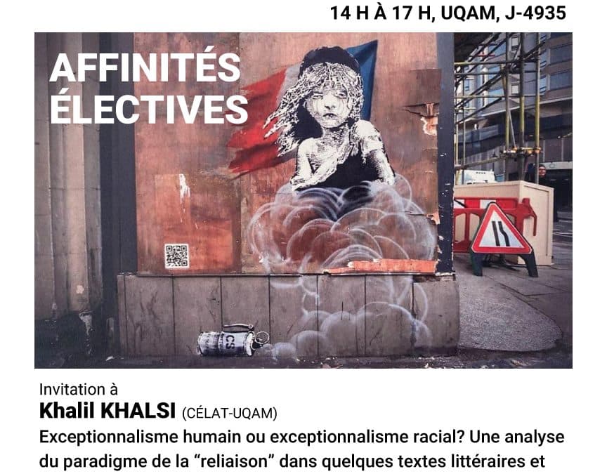 Conférence de Khalil Khalsi lors du séminaire mensuel du CRIST