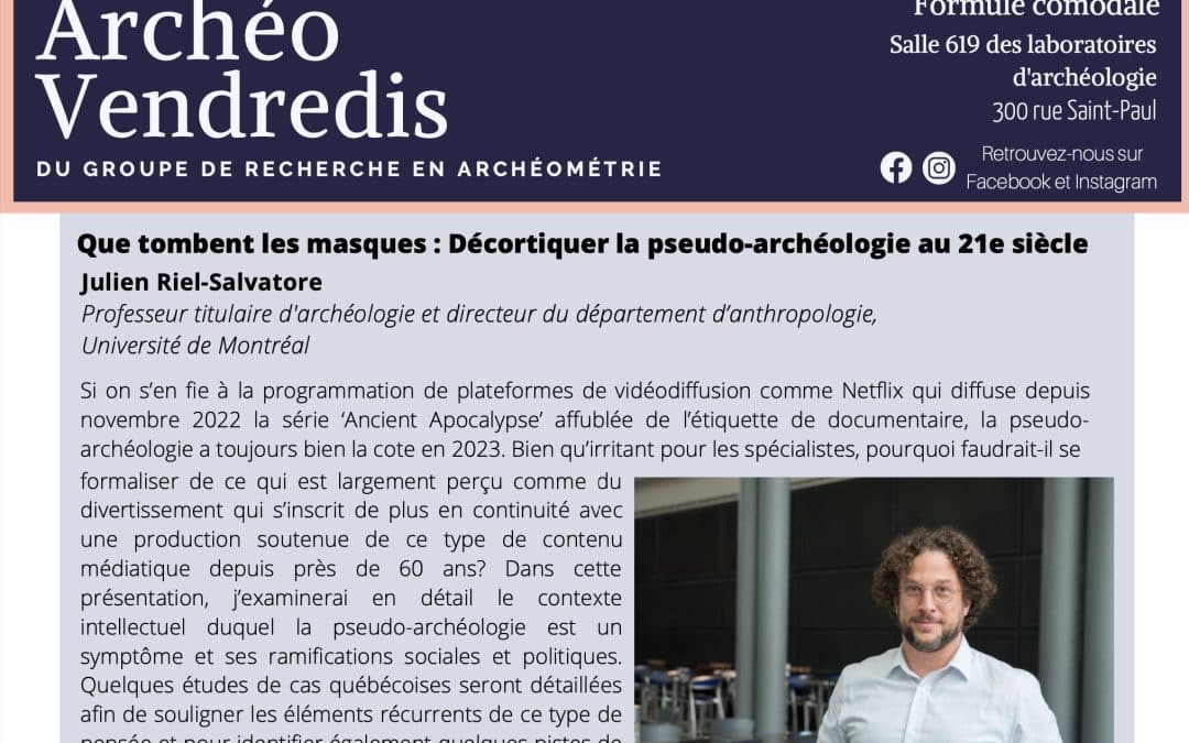 Archéo-vendredi – 10 février 2023