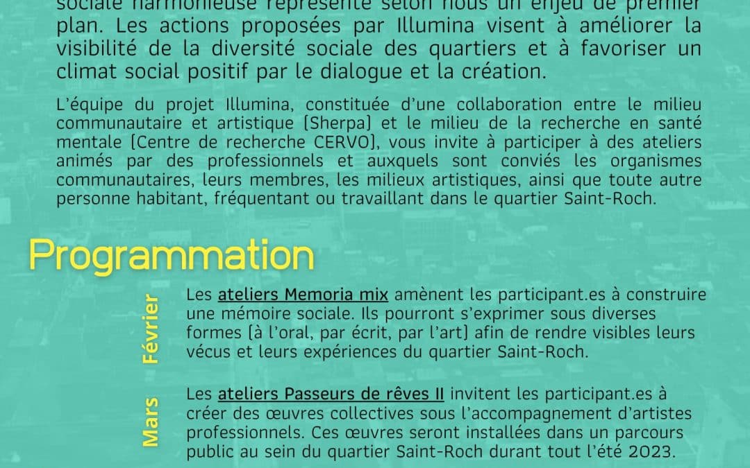 Projet Illumina St-Roch