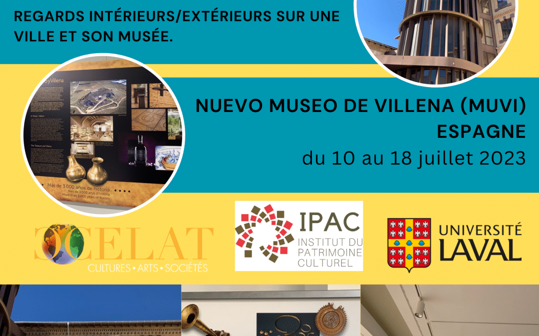 École d’été Villena au prisme de ses trésors&nbsp;: regards intérieurs/extérieurs sur une ville et son musée (inscription possible jusqu&rsquo;au 25 avril 2023)