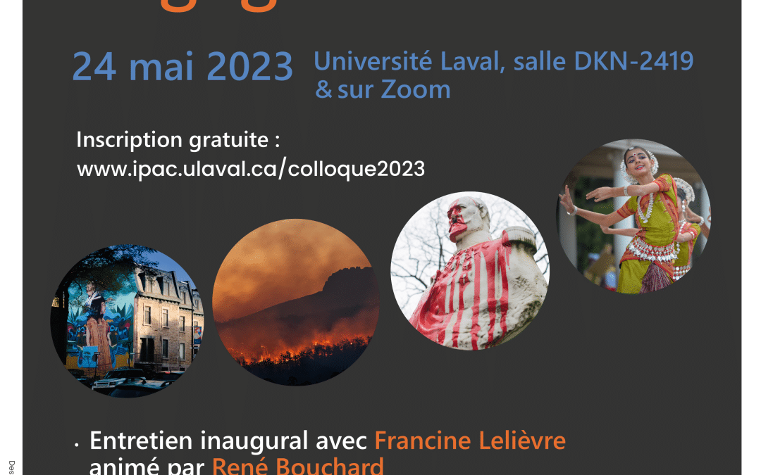 7e Colloque étudiant de l’IPAC&nbsp;: Patrimoine(s) et engagement