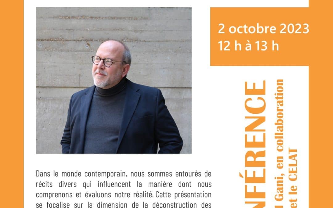 Midi-conférence «&nbsp;Cultiver l&rsquo;agentivité narrative des élèves&nbsp;» avec Arthur Chapman