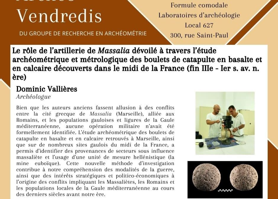 Archéo-vendredi – 16 février 2024