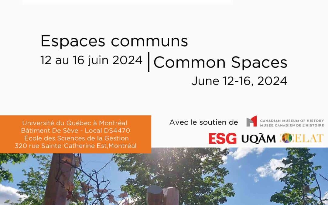 Rencontre 2024 de l’ACEF : Espaces communs