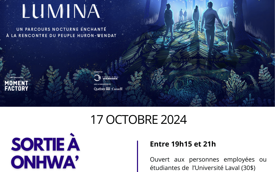 Sortie à Onhwa’ Lumina
