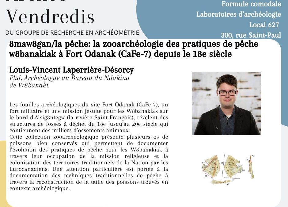 Archéo-vendredi – 31 janvier 2025