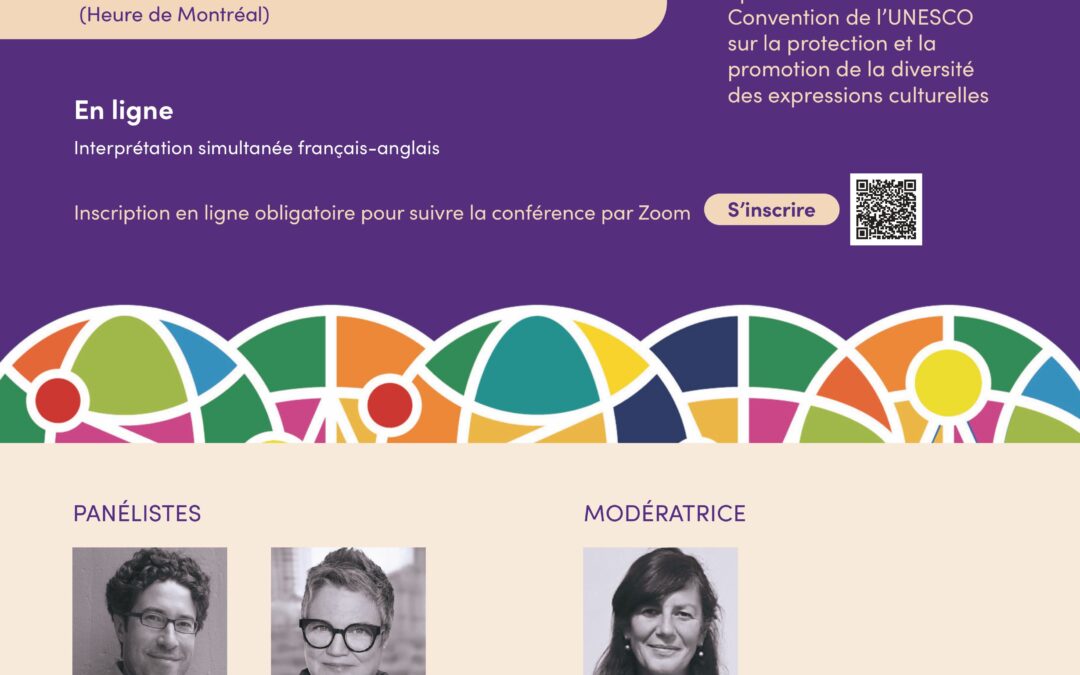 Midi de la culture « Retour sur la Conférence mondiale de l&rsquo;UNESCO sur les politiques culturelles et le développement durable – MONDIACULT 2025 »