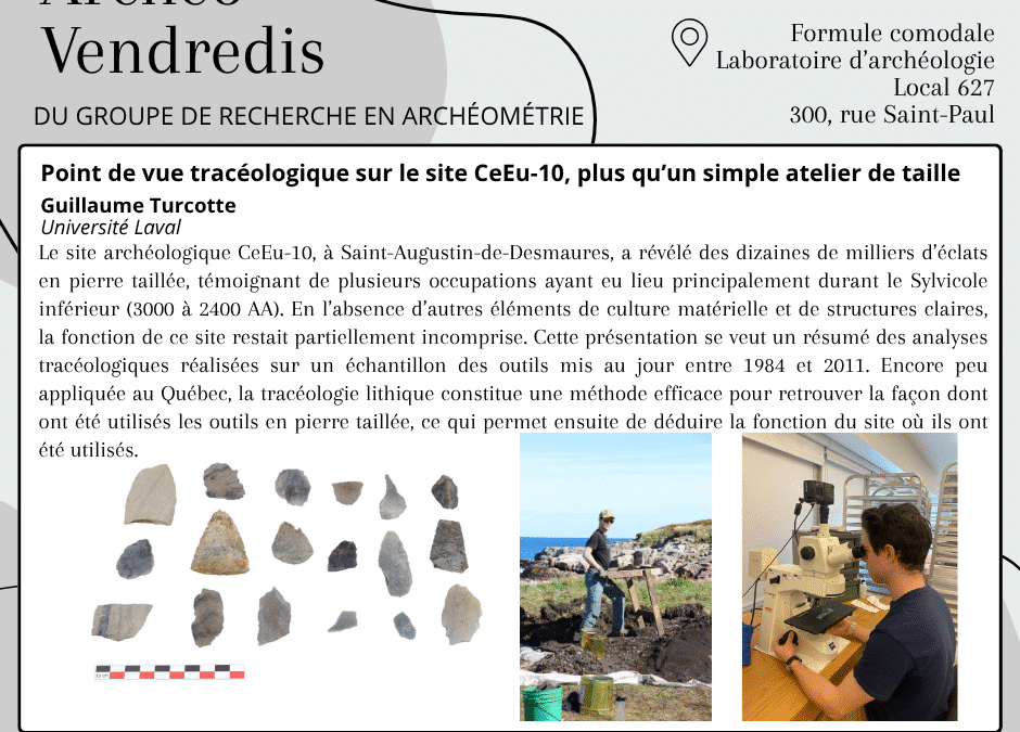 Archéo-vendredi – 21 novembre 2025