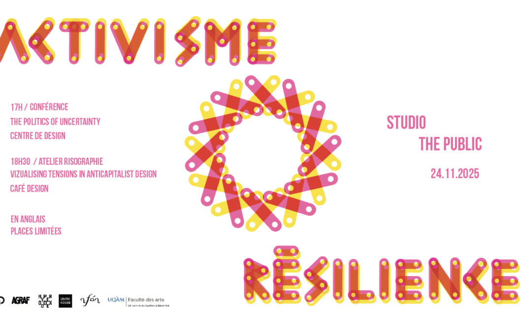 Conférence d’Erin McPhee, Nat Saavedra et Sheila Sampath « Activisme / Résilience »