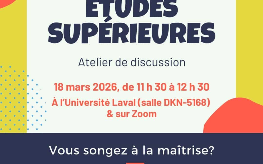 Atelier « Cap sur les études supérieures »