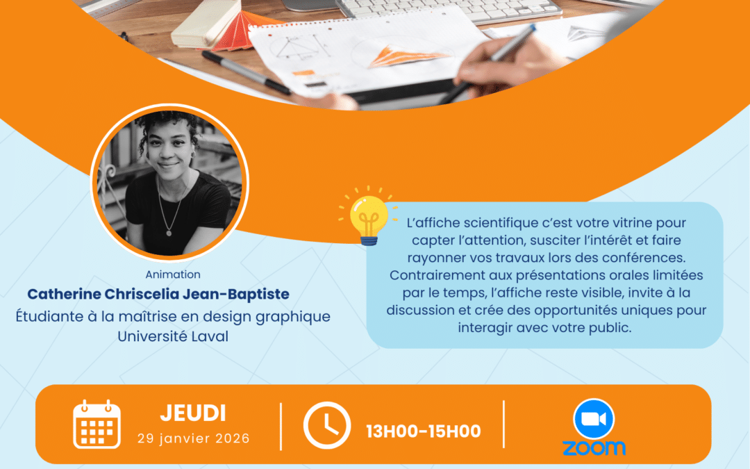 Atelier « Attirez les regards, engagez les esprits : la communication scientifique par affiche »